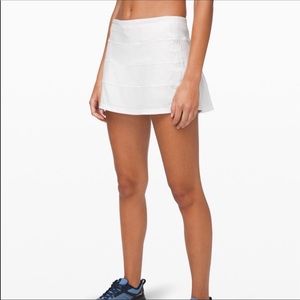 White Pace Rival Skirt